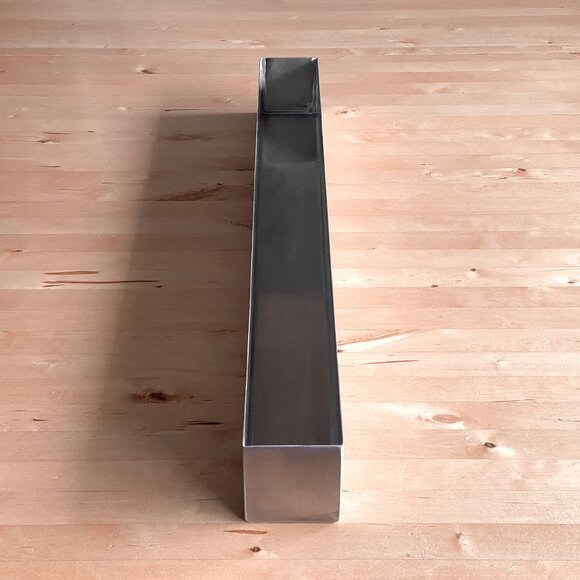 Modern Stainless Steel Trough Planter Box - Picture 2 of 4